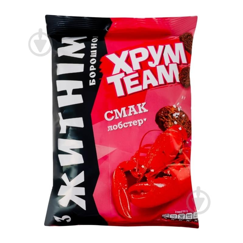 Багетные сухарики ХрумTeam Житні Лобстер 55 г - фото 7