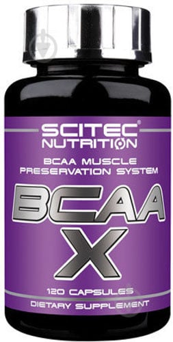 Аминокислотная смесь Scitec Nutrition BCAA-X без вкуса 120 капс. - фото 1