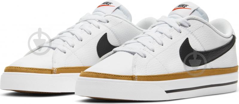 Кроссовки женские зимние Nike Court Legacy CU4149-102 р.42 белые - фото 4