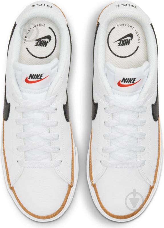 Кроссовки женские зимние Nike Court Legacy CU4149-102 р.42 белые - фото 5