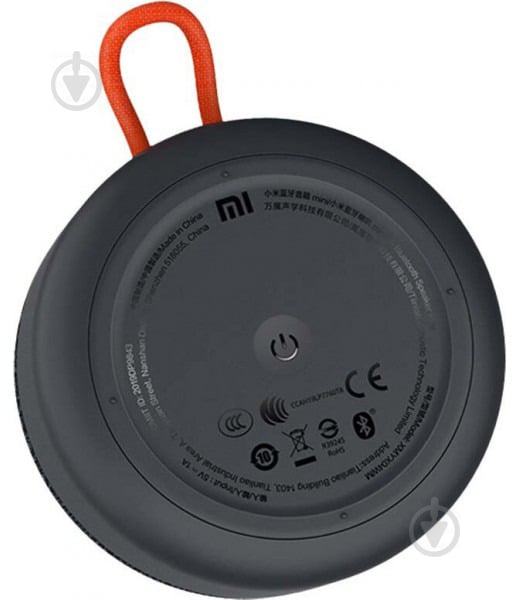 Акустическая система Xiaomi Mi Portable Bluetooth Speaker Mini XMYX04WM 1.0 grey (762762) - фото 2