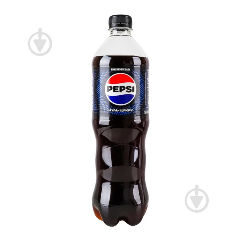 Безалкогольний напій Pepsi Zero Sugar 0,75 л - фото 10
