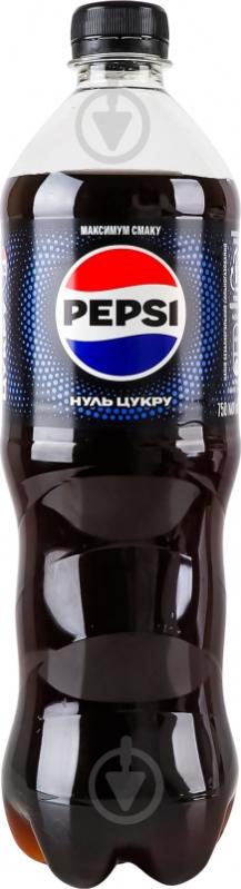 Безалкогольний напій Pepsi Zero Sugar 0,75 л - фото 2