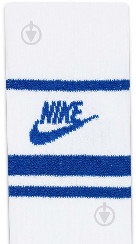 Шкарпетки Nike Sportswear Everyday Essential DX5089-105 р.38-42 біло-синій 3 шт. - фото 4