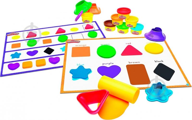 Игровой набор Hasbro Play-Doh Цвета и фигуры B3404 - фото 2