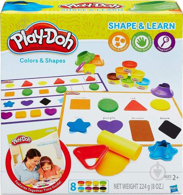 Игровой набор Hasbro Play-Doh Цвета и фигуры B3404 - фото 1