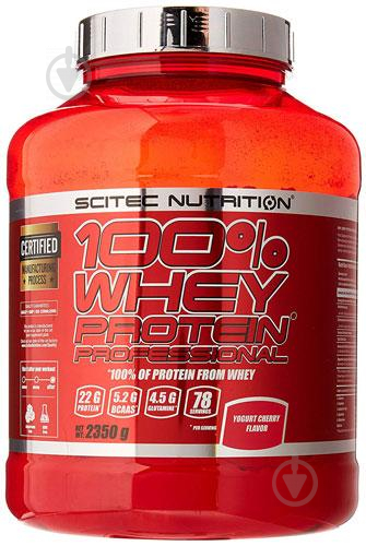 Протеїн Scitec Nutrition Whey Protein Proffesional лимон-чізкейк 2,35 кг - фото 2