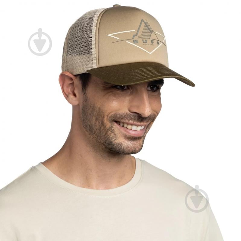 Кепка BUFF Trucker 122599,854 one size хаки - фото 3