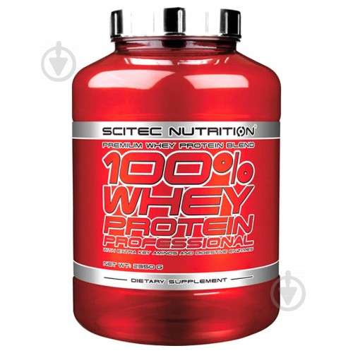 Протеїн Scitec Nutrition Whey Protein Proffesional полуничний білий шоколад 2,35 кг - фото 2