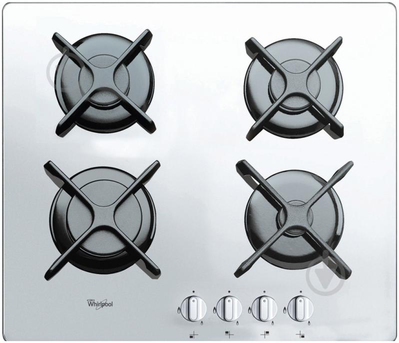 Варочная поверхность газовая Whirlpool GOR 6414 WH - фото 1