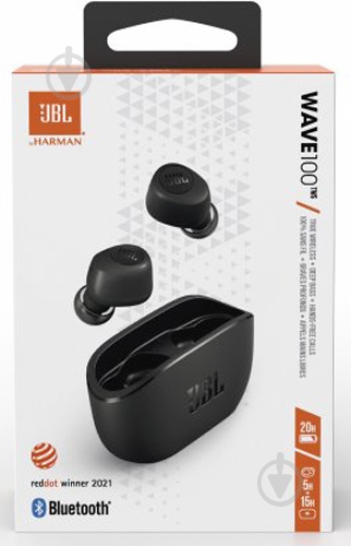 Наушники JBL Wave 100 TWS black (JBLW100TWSBLK) - фото 11