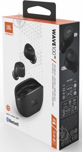 Наушники JBL Wave 100 TWS black (JBLW100TWSBLK) - фото 12