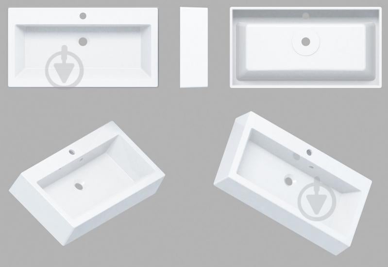 Умывальник Miraggio Oskar 79,3х42,3х14 - фото 4