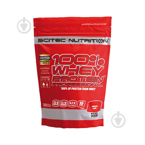 Протеїн Scitec Nutrition Whey Protein Proffesional банан 0,5 кг - фото 1