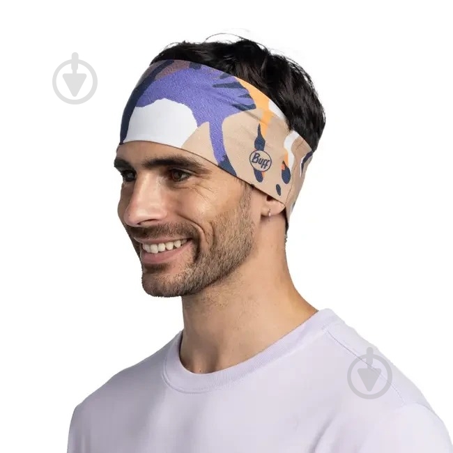 Пов'язка BUFF Coolnet UV Wide Headband 135906,555 р.one size різнокольоровий - фото 2