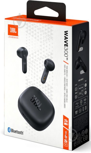 Навушники JBL Wave 300 TWS black (JBLW300TWSBLK) - фото 12