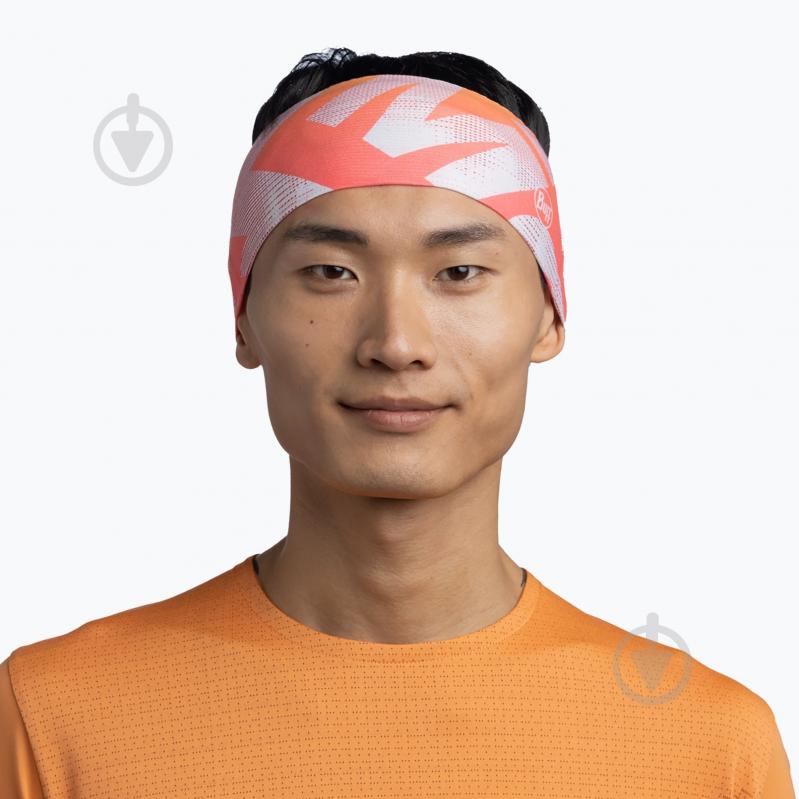 Пов'язка BUFF Coolnet UV Wide Headband 133781,555 р.one size помаранчевий - фото 2