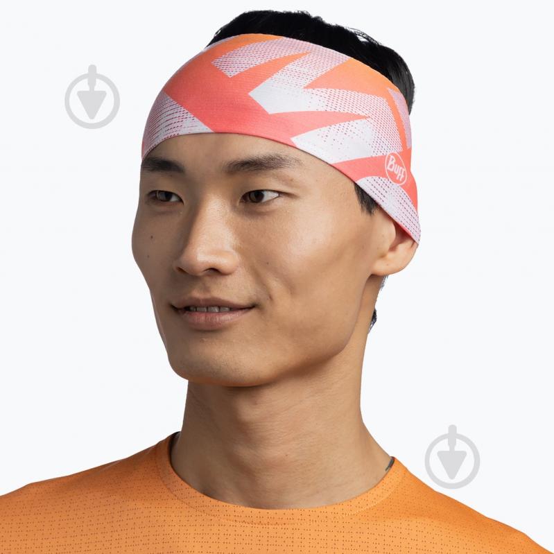 Пов'язка BUFF Coolnet UV Wide Headband 133781,555 р.one size помаранчевий - фото 3