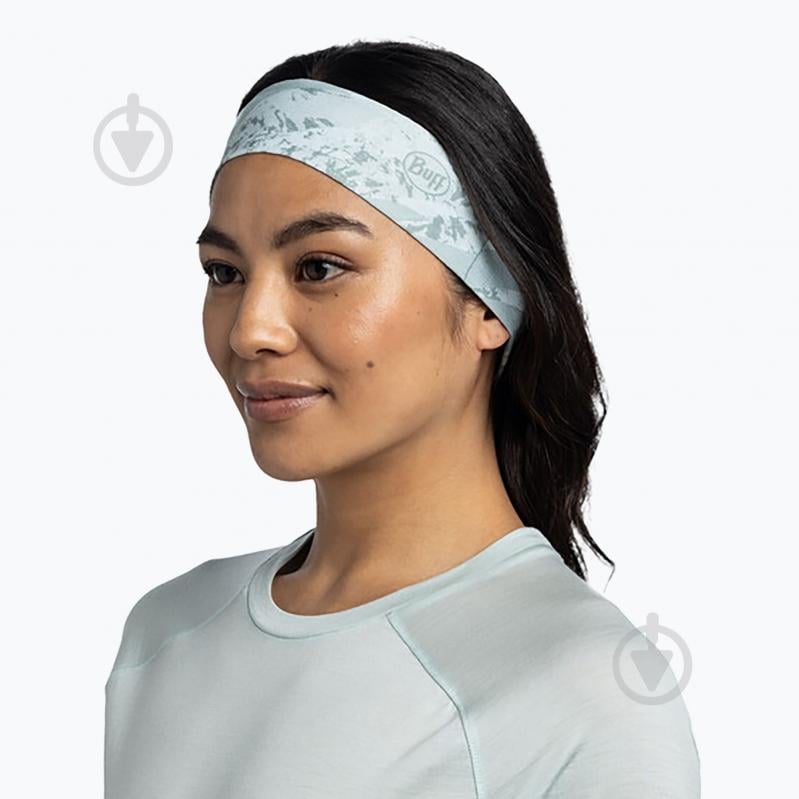 Пов'язка BUFF CoolNet UV Slim Headband 135914,826 р.one size зелений - фото 2
