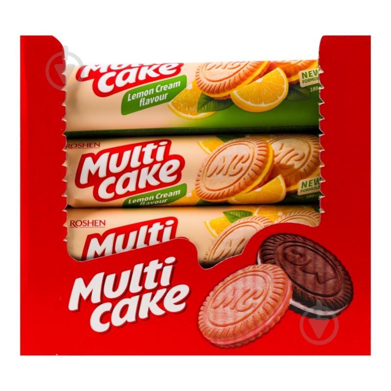 Печенье Roshen Multicake с начинкой лимон-крем 180 г - фото 10 Печенье Roshen Multicake с начинкой лимон-крем 180 г - фото 10