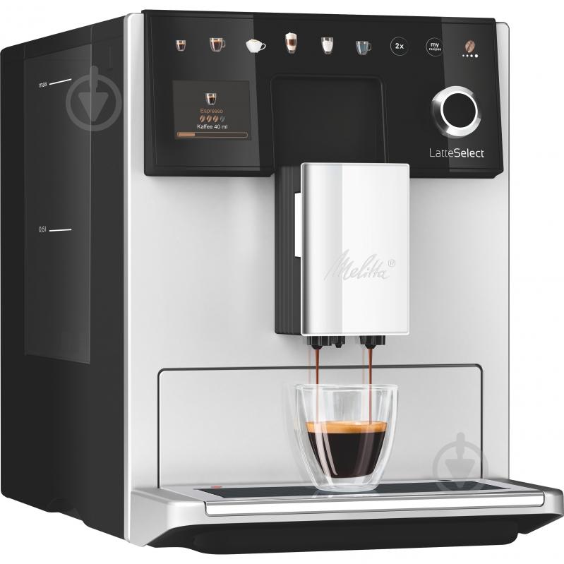 Кофемашина Melitta F630-211 Latte Select Silver - фото 3