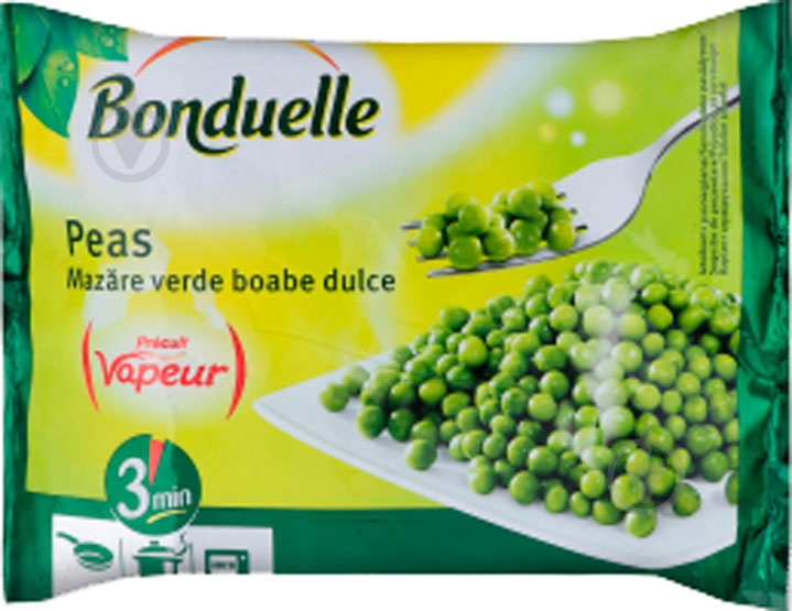ᐉ Овощи замороженные Bonduelle Зеленый горошек на пару Bonduelle 400 гр ...