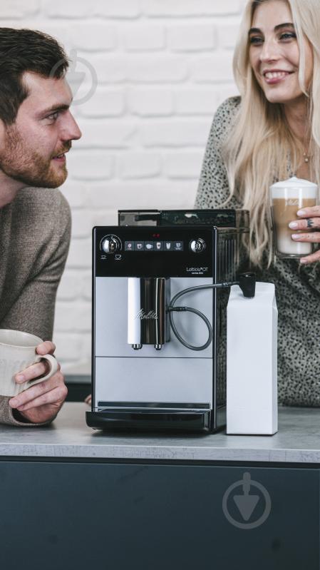 Кофемашина Melitta F300-101 Latticia OT Silver - фото 2