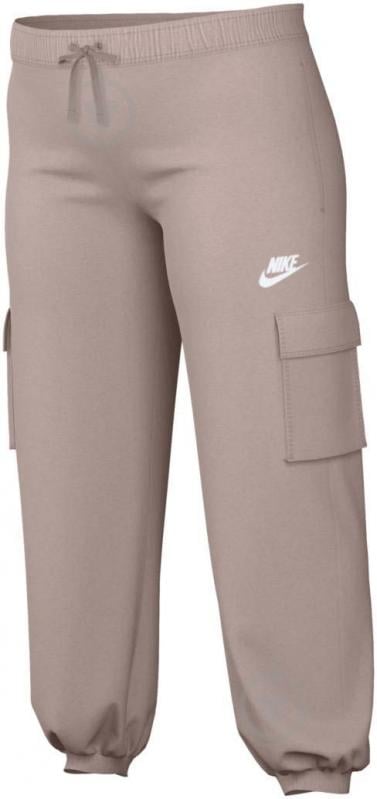 Брюки Nike CLUB FLC PANT CARGO PLUS DV5083-601 р. 1X розовый - фото 1