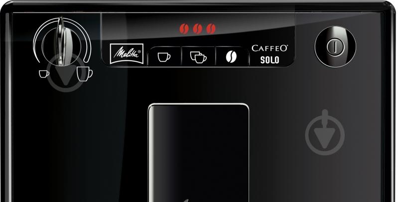 Кофемашина Melitta E950-222 EU Caffeo Solo Pure Black - фото 3