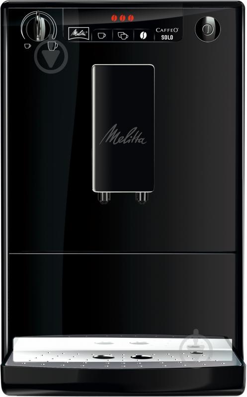 Кофемашина Melitta E950-222 EU Caffeo Solo Pure Black - фото 1