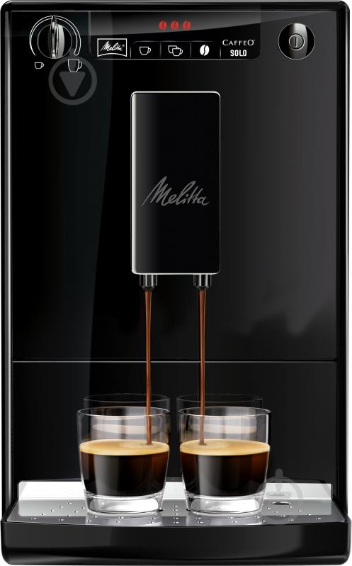 Кофемашина Melitta E950-222 EU Caffeo Solo Pure Black - фото 5