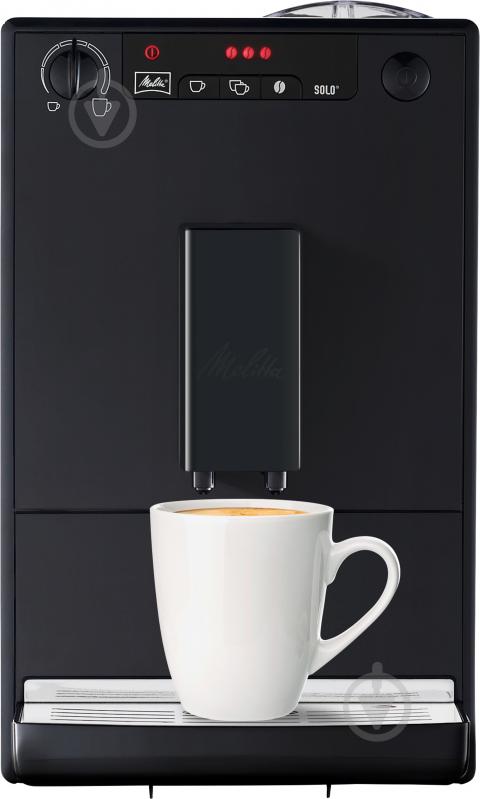 Кофемашина Melitta E950-222 EU Caffeo Solo Pure Black - фото 6