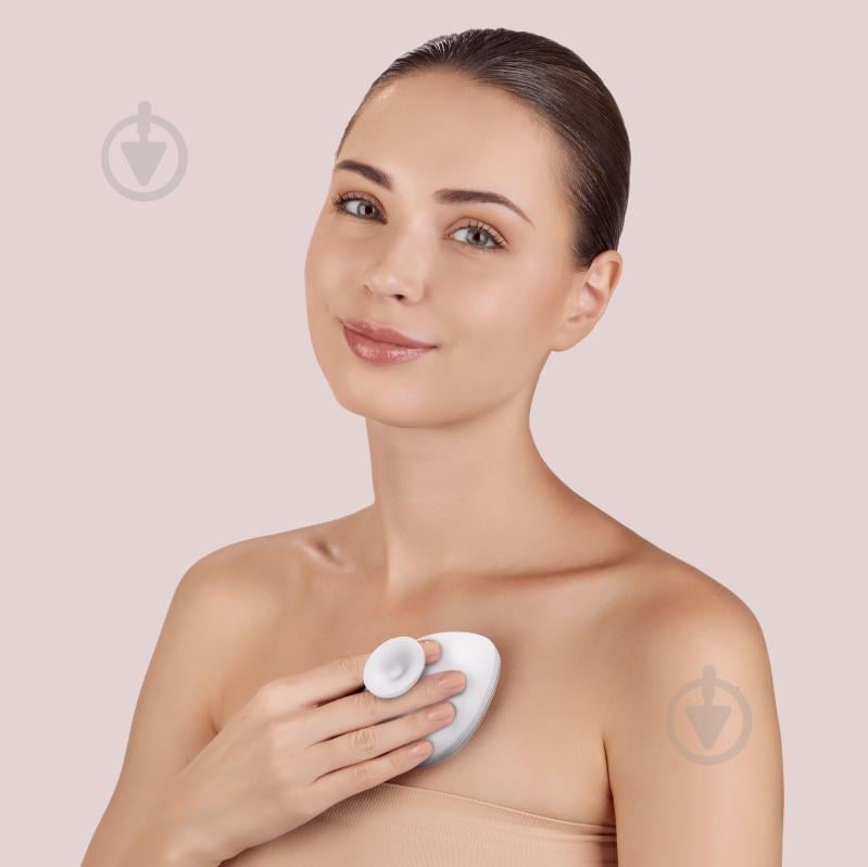 Косметична щіточка для тіла GESKE Body Brush 4 в 1 пудровий - фото 6