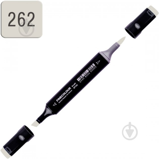 Маркер спиртовой FINECOLOUR EF102-262 желтовато-серый №4 - фото 2 Маркер спиртовой FINECOLOUR EF102-262 желтовато-серый №4 - фото 2