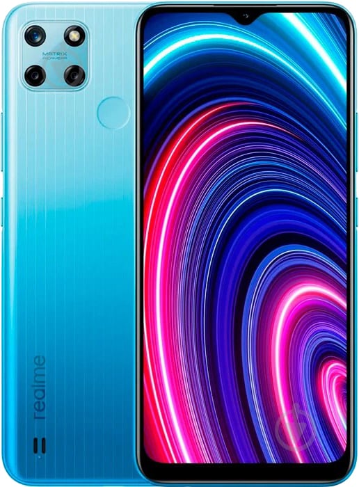 Смартфон realme C25Y 4/128GB glacier blue (RMX3269) - фото 1