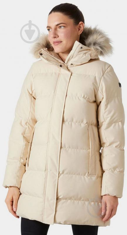 Куртка-парка Helly Hansen W BLOSSOM PUFFY PARKA 53624-034 р.XS бежевый - фото 1