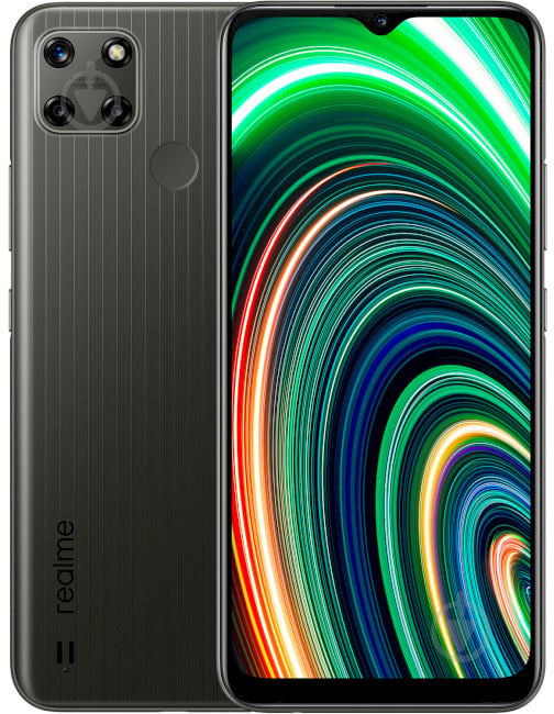 Смартфон realme C25Y 4/128GB metal grey (RMX3269) - фото 1