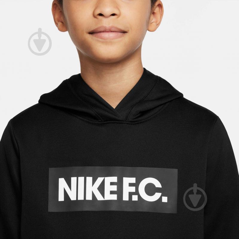 Худи Nike DF FC LIBERO HOODIE DC9013-010 черный - фото 4