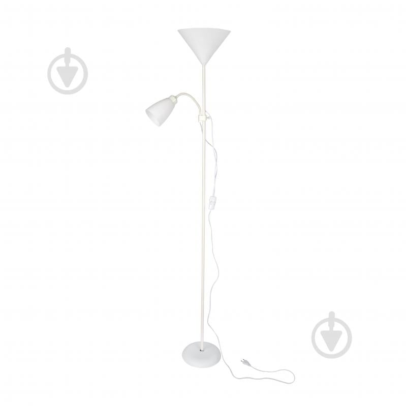 Торшер Berger 1050-FL-2 White 40 Вт Е27 1050-FL-2 White - фото 1