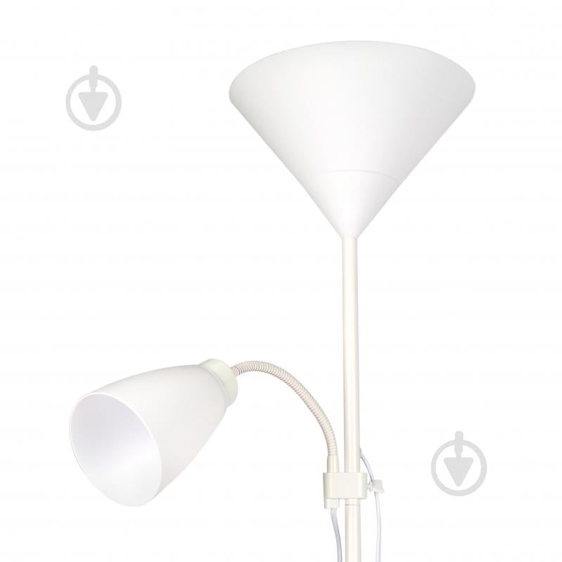 Торшер Berger 1050-FL-2 White 40 Вт Е27 1050-FL-2 White - фото 3