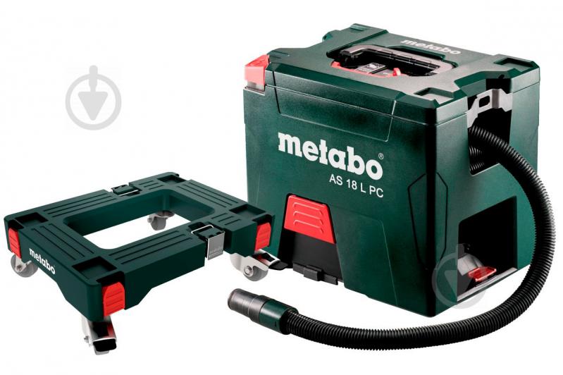 Пылесос Metabo SET AS 18 L PC + подставка для AS 18 L PC на роликах 691060000 - фото 1