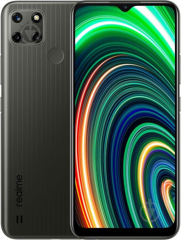 Смартфон realme C25Y 4/64GB metal grey (RMX3269) - фото 1