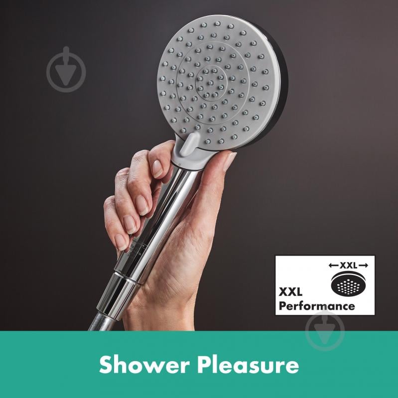 Ручной душ Hansgrohe Vernis Blend EcoSmart 26340000 - фото 22