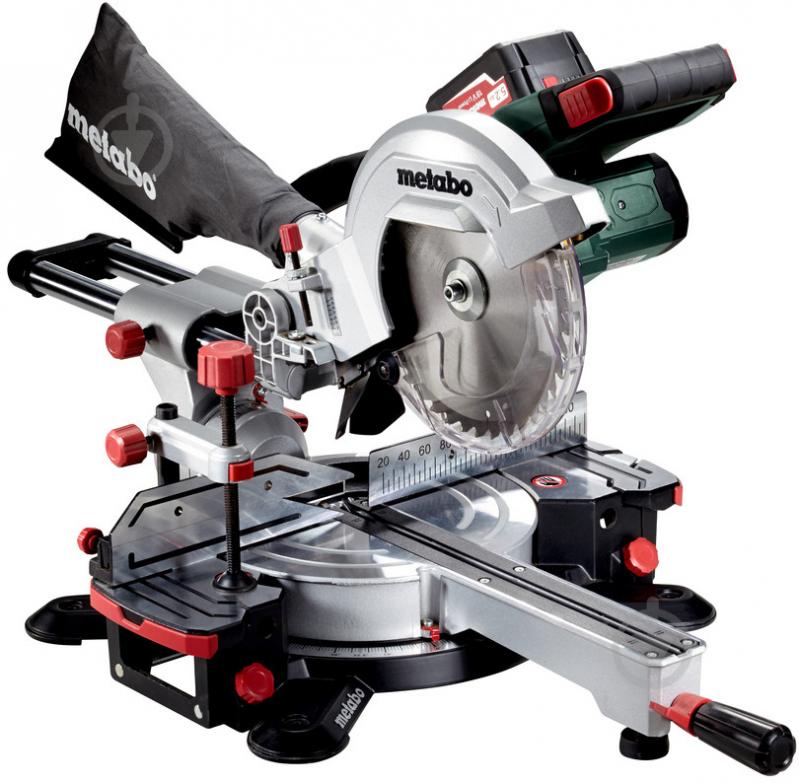 Пила торцювальна Metabo KGS 18 LTX 216 (619001650) акумуляторна - фото 1