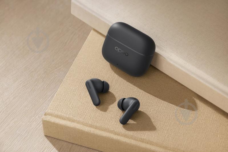 Навушники бездротові OPPO Enco Buds3 Pro ETEK1 graphite grey (QEETEK1 GREY) - фото 11