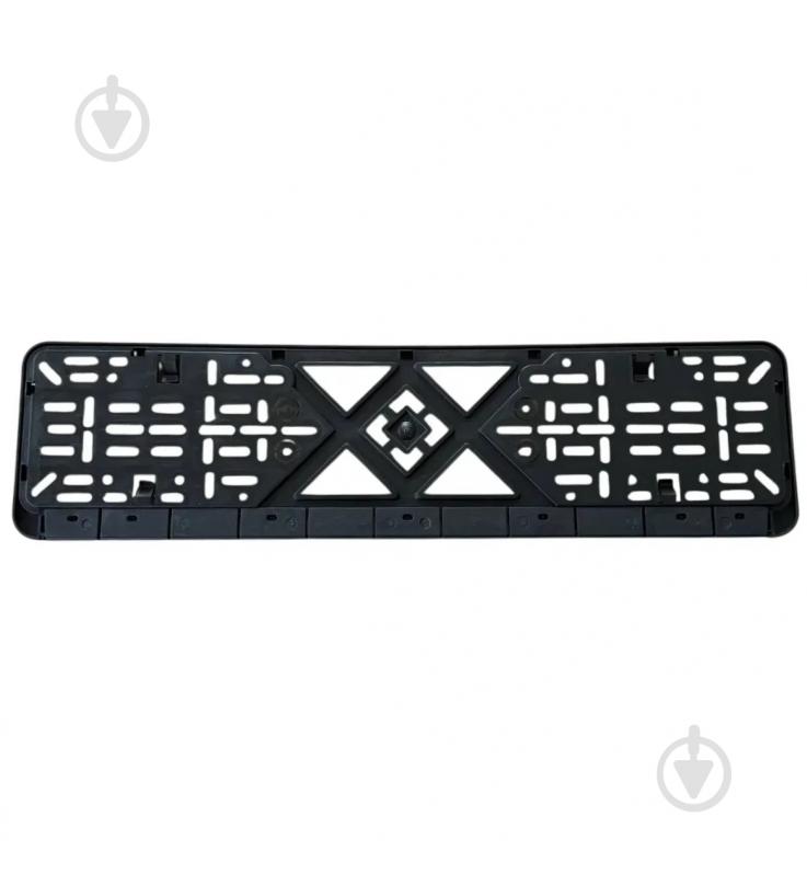 Рамка под номерной знак Poputchik пластик с объемными буквами Dacia (2 шт.) - фото 3