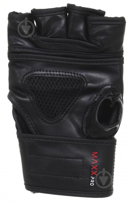 Перчатки для MMA MaxxPro MMA-616 Black L р. L Loz черный - фото 2