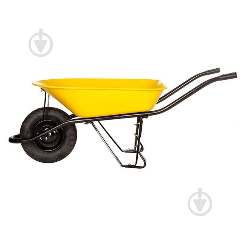 Тачка строительная усиленная Budmonster Wheelbarrow Strong 85 л 200 кг (WB7400) - фото 2