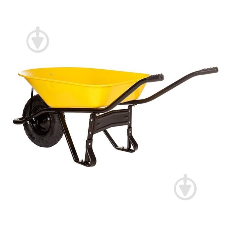 Тачка строительная усиленная Budmonster Wheelbarrow Strong 85 л 200 кг (WB7400) - фото 3