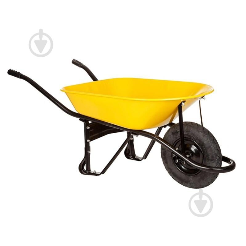 Тачка строительная усиленная Budmonster Wheelbarrow Strong 85 л 200 кг (WB7400) - фото 6